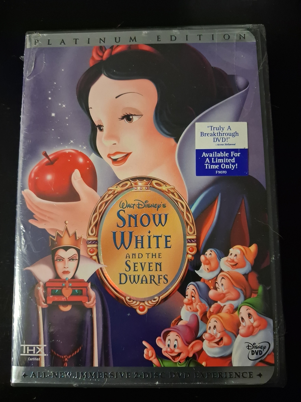 Disney Platinum Edition Snow White & The Seven Dwarfs DVD